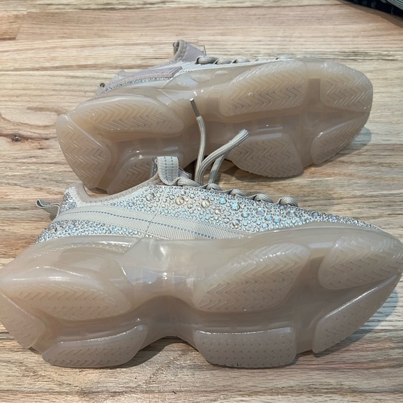 Steve Madden Rhinestone Embellished Trainers - Picture 6 of 6